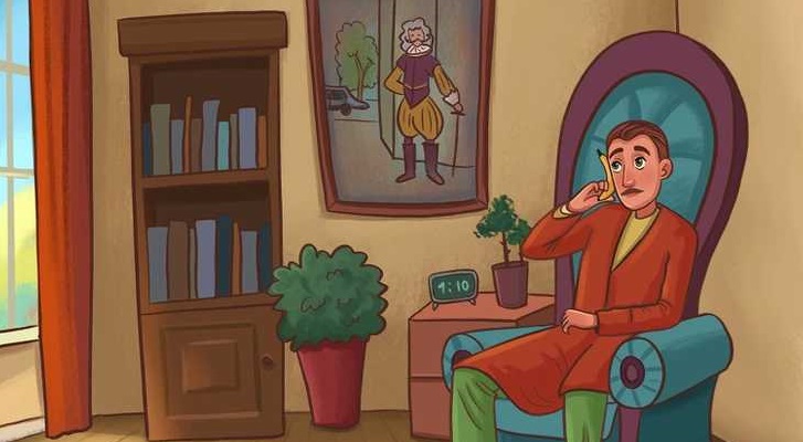 Vad är det för fel på bilden: Du måste hitta tre fel på 9 sekunder